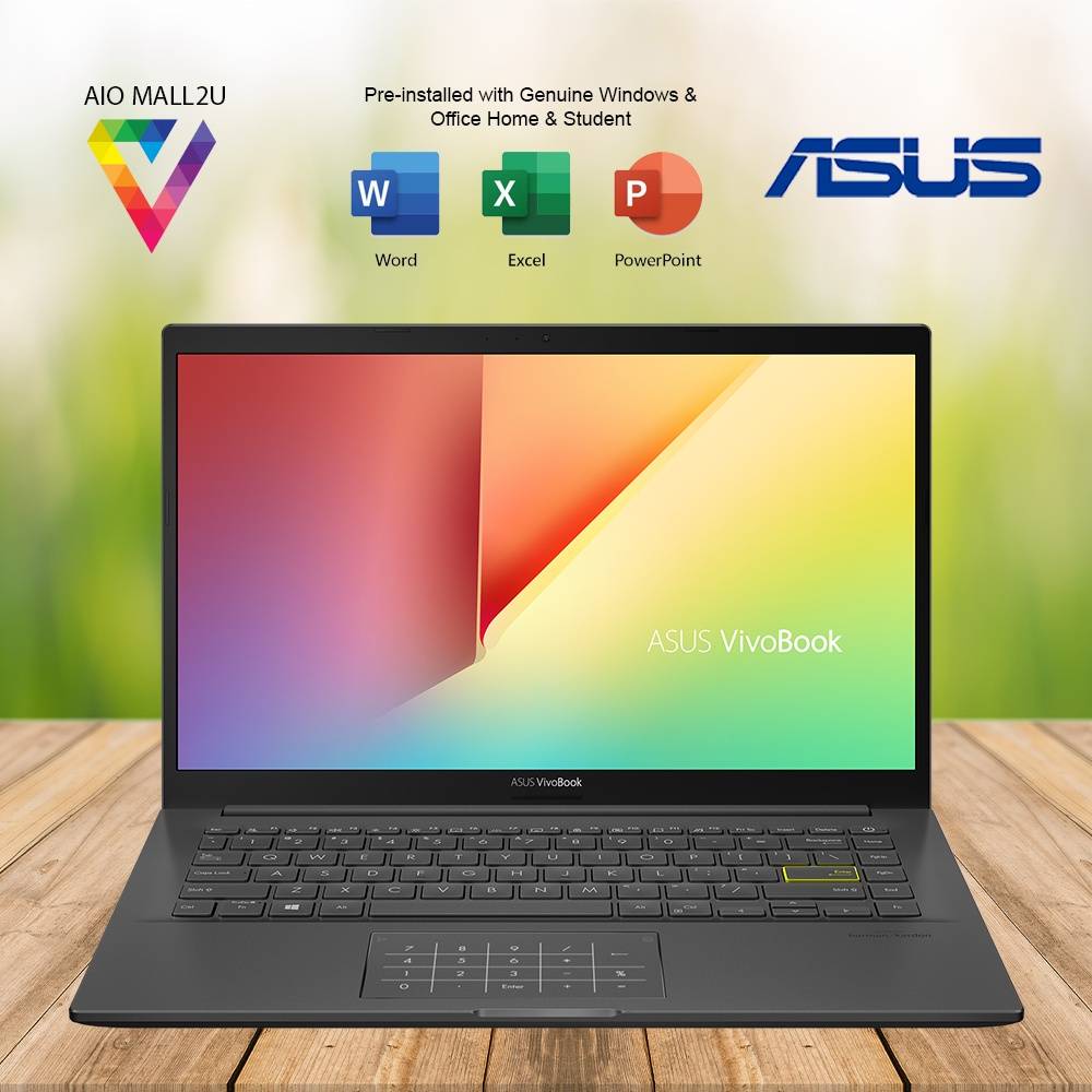 ASUS VivoBook 14 K413E-AEB252TS [Black, i5-1135G7, 8GB, 512GB SSD, 14 ...