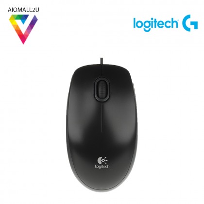 Logitech B100 Wired USB Mouse