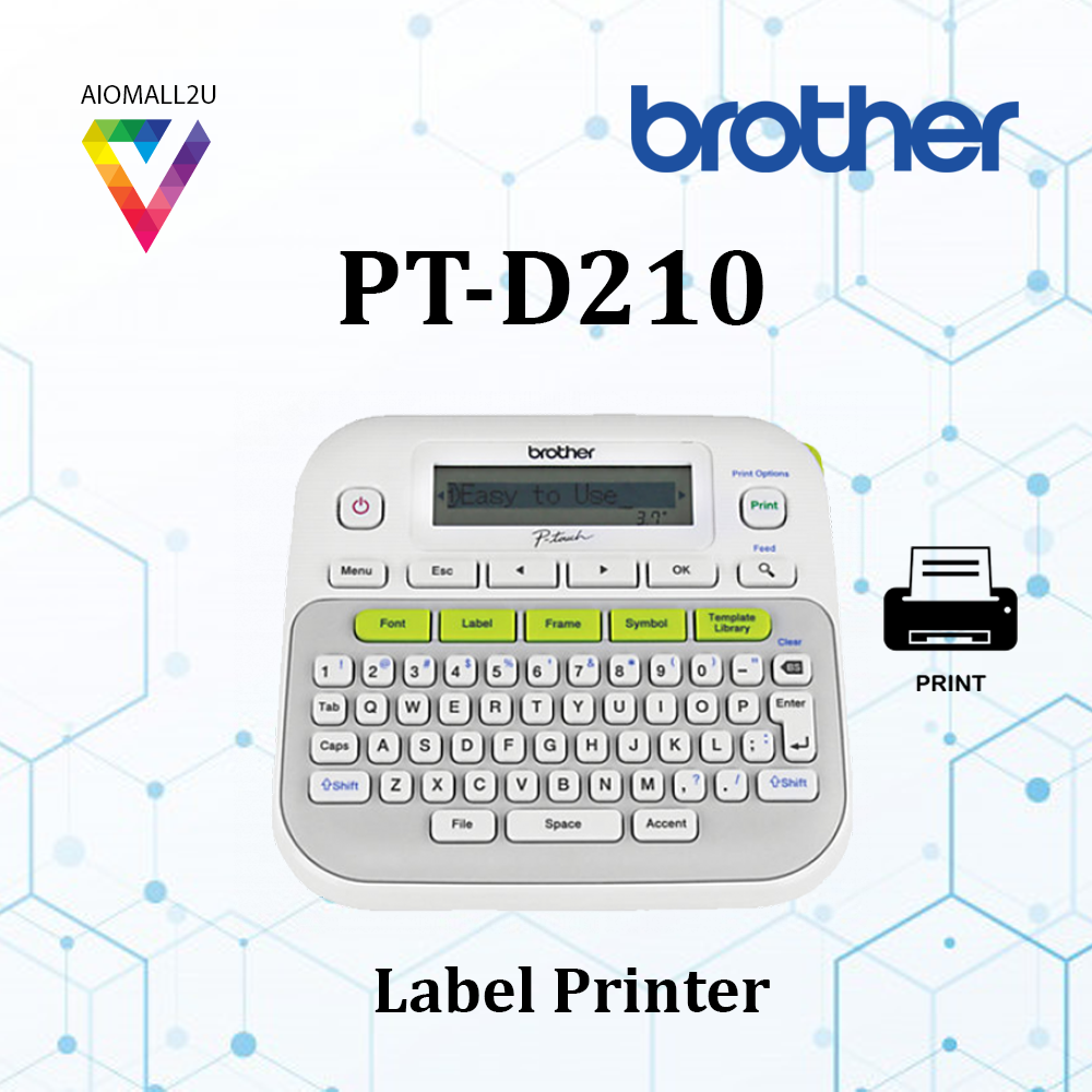 BROTHER PTD210 PTouch Label Printer