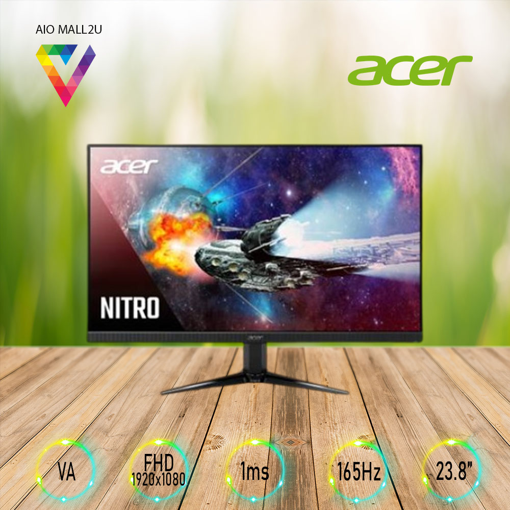 Acer QG241Y 23.8 165hz ゲーミングモニター Amazon.co.jp: Acer ゲーミングモニター Nitro QG241YPbmiipx